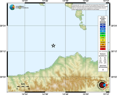 Mappa EMS - località
