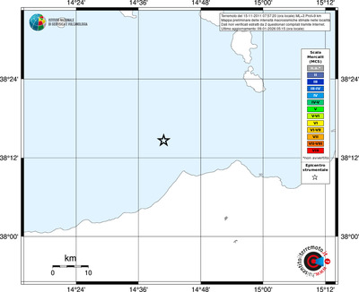 Mappa MCS - territori località