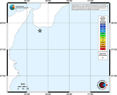 Mappa MCS - territori località