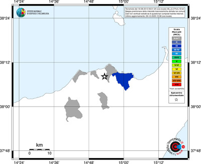 Mappa MCS - territori comuni