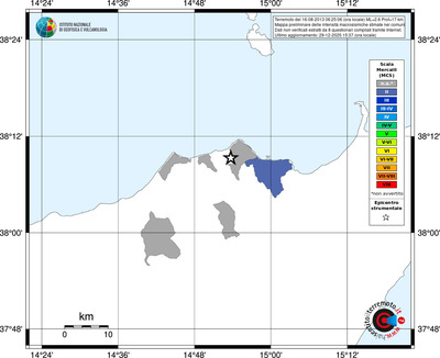 Mappa MCS - territori comuni