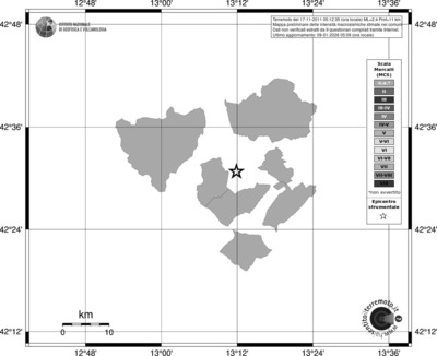 Mappa MCS - territori comuni