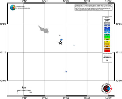 Mappa MCS - territori località