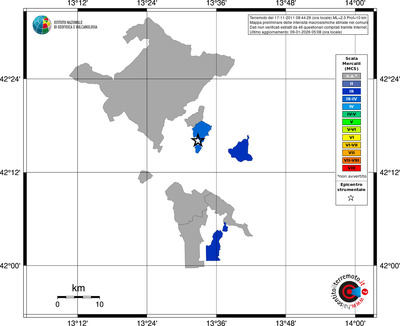 Mappa MCS - territori comuni