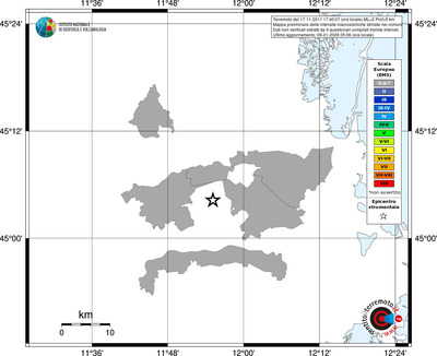 Mappa EMS - territori comuni