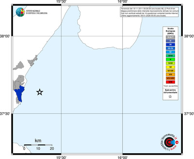 Mappa EMS - territori comuni