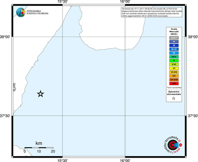 Mappa MCS - territori località