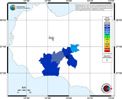 Mappa MCS - territori comuni