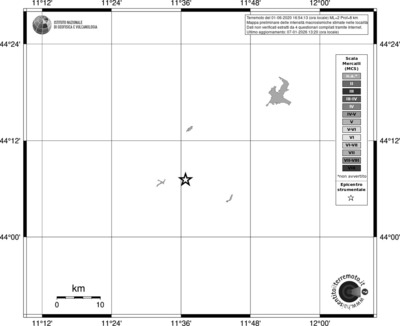Mappa MCS - territori località