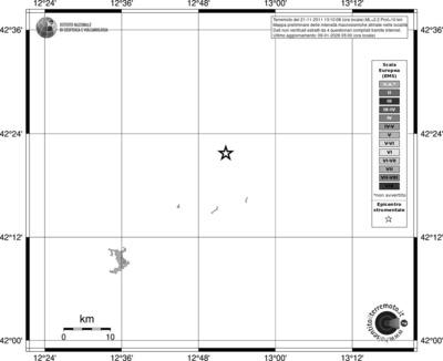 Mappa EMS - territori località