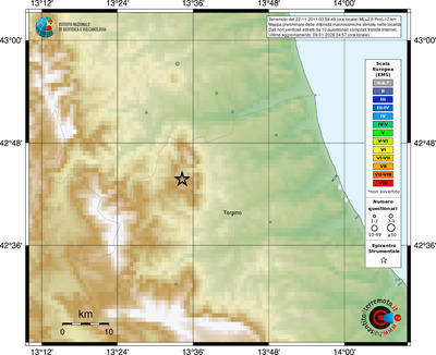 Mappa EMS - località
