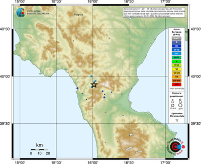Mappa EMS - località