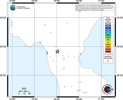 Mappa MCS - territori località