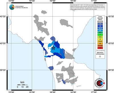 Mappa MCS - territori comuni