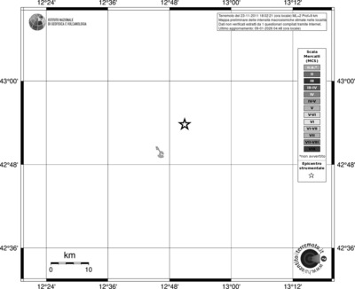Mappa MCS - territori località