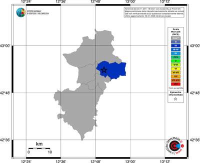 Mappa MCS - territori comuni