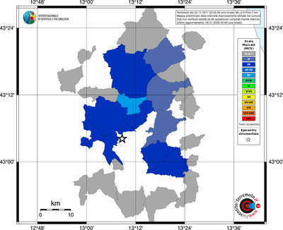 Mappa MCS - territori comuni