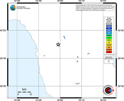 Mappa MCS - territori località