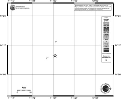 Mappa MCS - territori località