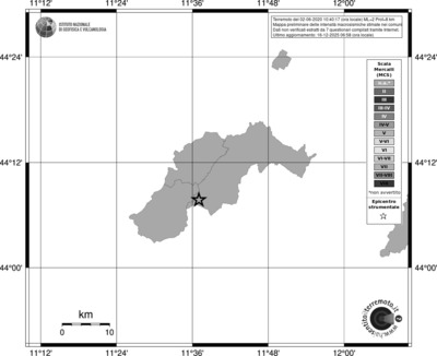 Mappa MCS - territori comuni