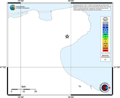 Mappa MCS - territori località