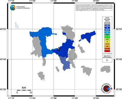 Mappa MCS - territori comuni