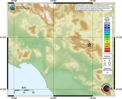 Mappa MCS - località