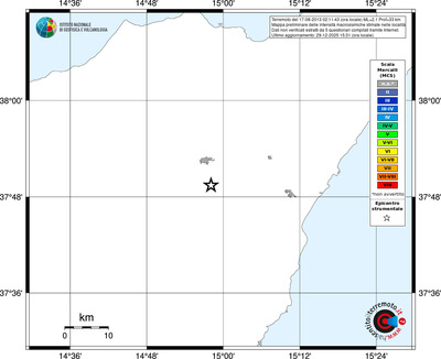 Mappa MCS - territori località