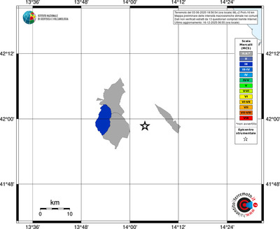 Mappa MCS - territori comuni