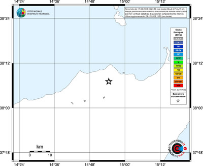 Mappa EMS - territori località