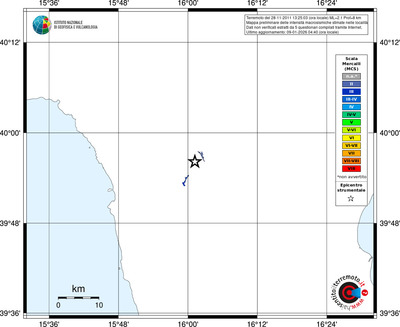 Mappa MCS - territori località