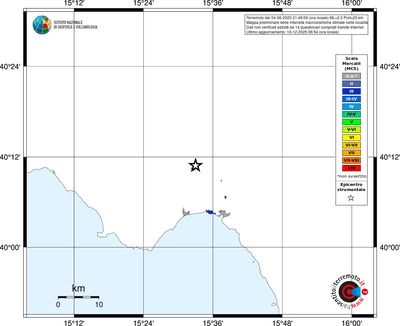 Mappa MCS - territori località