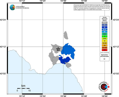 Mappa MCS - territori comuni