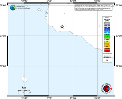 Mappa EMS - territori località