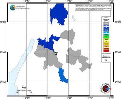 Mappa EMS - territori comuni
