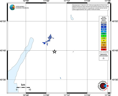 Mappa MCS - territori località