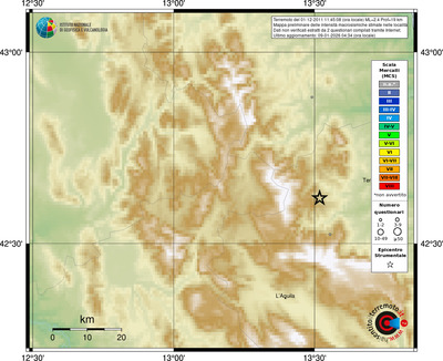 Mappa MCS - località