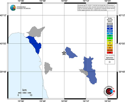 Mappa MCS - territori comuni