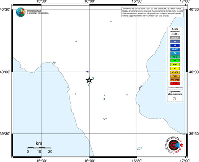 Mappa MCS - territori località