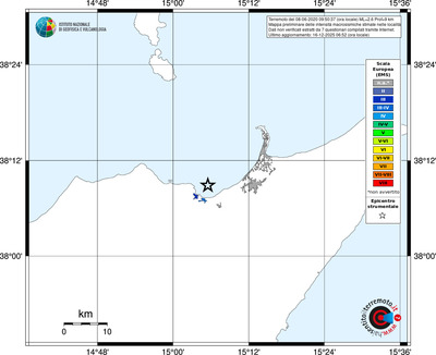 Mappa EMS - territori località