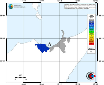Mappa EMS - territori comuni