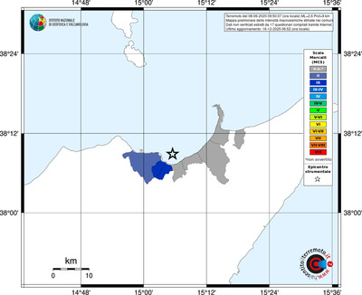 Mappa MCS - territori comuni