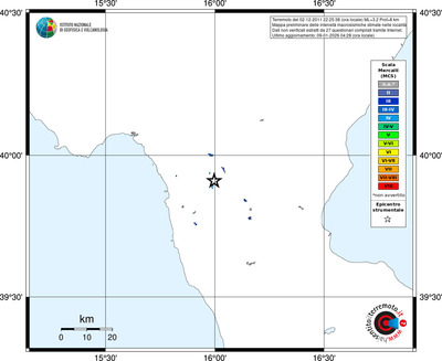 Mappa MCS - territori località