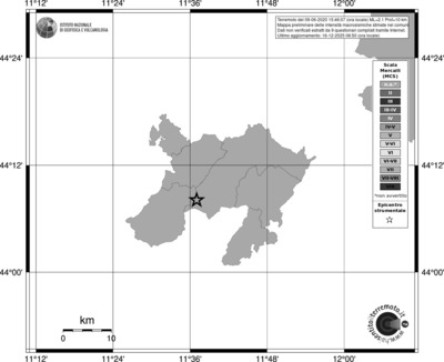 Mappa MCS - territori comuni