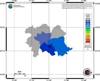Mappa MCS - territori comuni