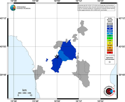 Mappa MCS - territori comuni
