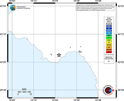 Mappa MCS - territori località