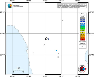 Mappa MCS - territori località