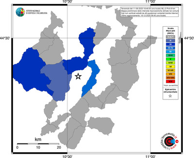 Mappa MCS - territori comuni