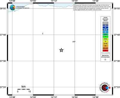 Mappa MCS - territori località